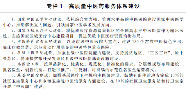國務院辦公廳關于印發(fā) “十四五” 中醫(yī)藥發(fā)展規(guī)劃的通知(圖3)